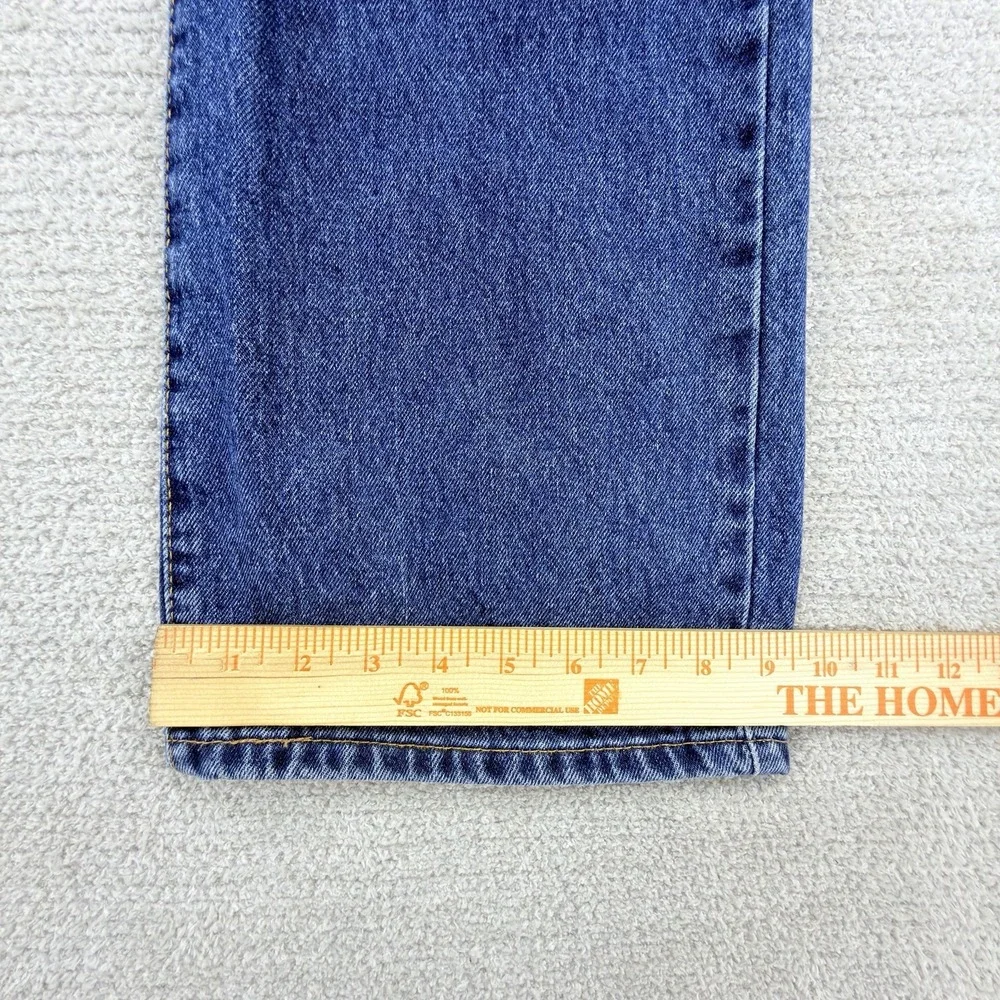 Levis 517 Jeans Mens 36x30 Blue Medium Wash Bootcut Cowboy Western 100% Cotton